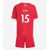 Baby Fußballbekleidung Liverpool Giovanni Leoni #15 Heimtrikot 2025-26 Kurzarm (+ kurze hosen)